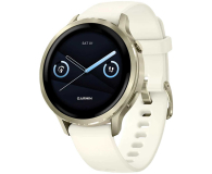 Garmin Venu 4 Lunar gold 41mm z kremowym paskiem - 1363882 - zdjęcie 1